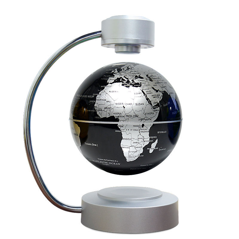 Office And Tech - Magnetic Levitation Globe with LED Light,
