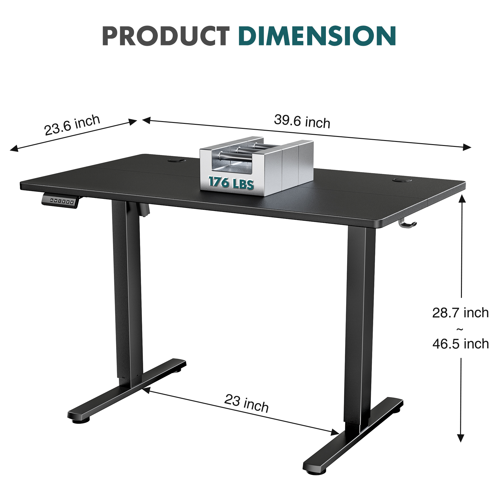 MCQ Electric Standing Desk Hei - Office Xp 评论和价格