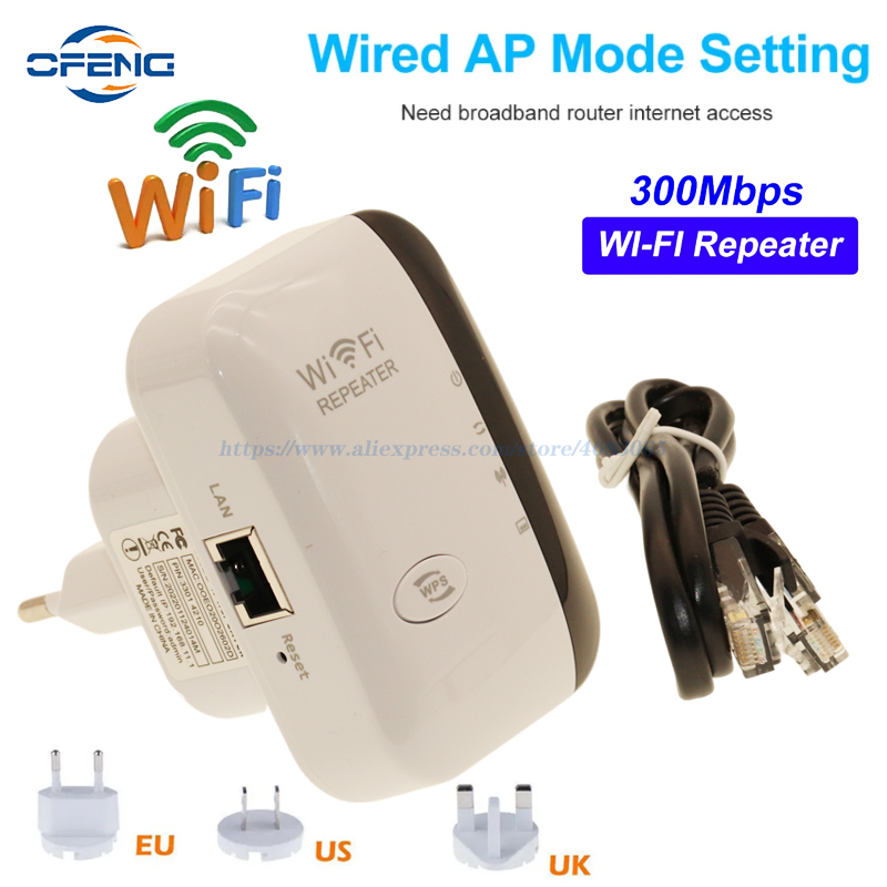 Wireless WiFi Repeater, Long R - Wifi Range Extender 评论和价格