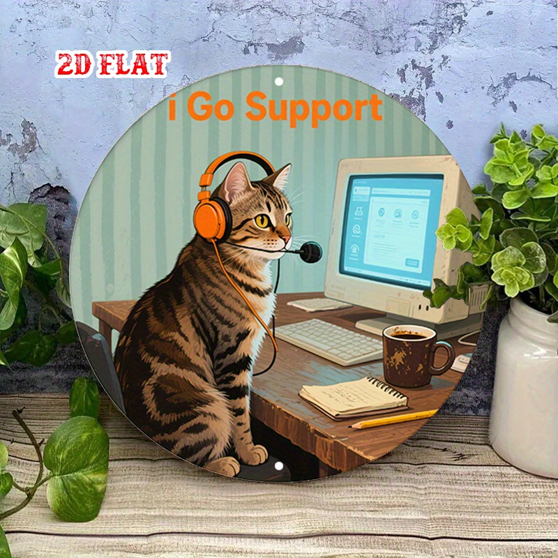 CIFBUY 2D Flat Funny Tech Supp - Office And Tech 评论和价格