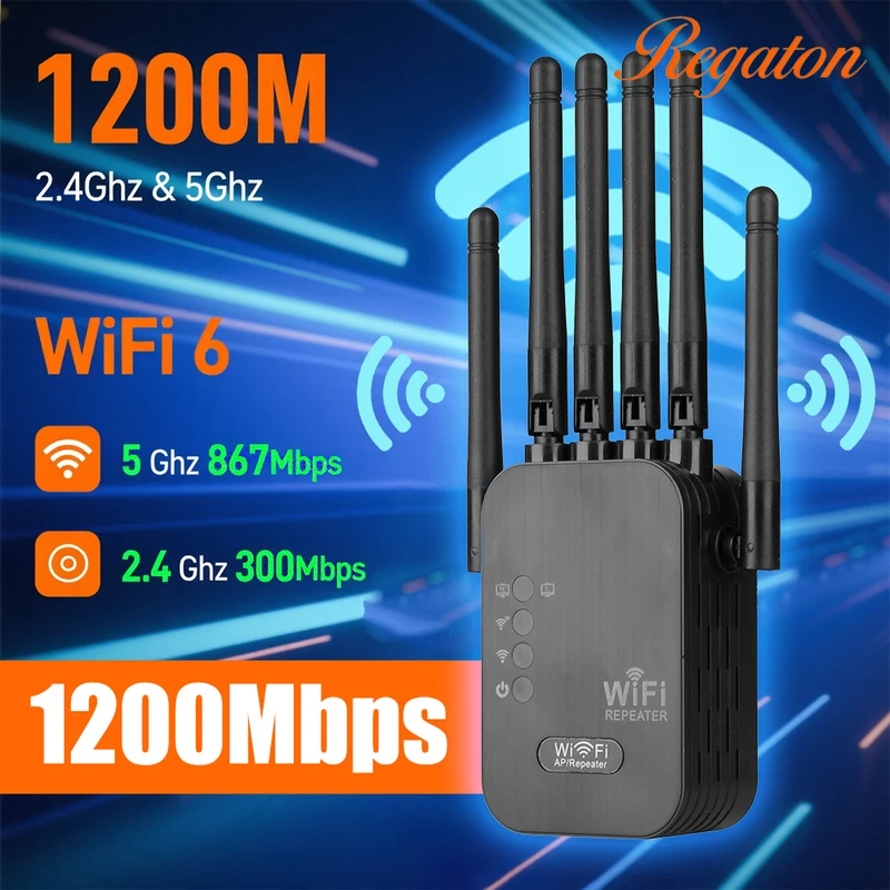 Wireless 5G WiFi Repeater 1200 - Wifi Range Extender 评论和价格